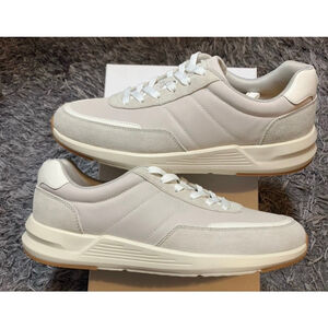 Peter Millar Journeyman Crown Men’s Sneaker MS25EF31 White Pewter Size 12.5 New